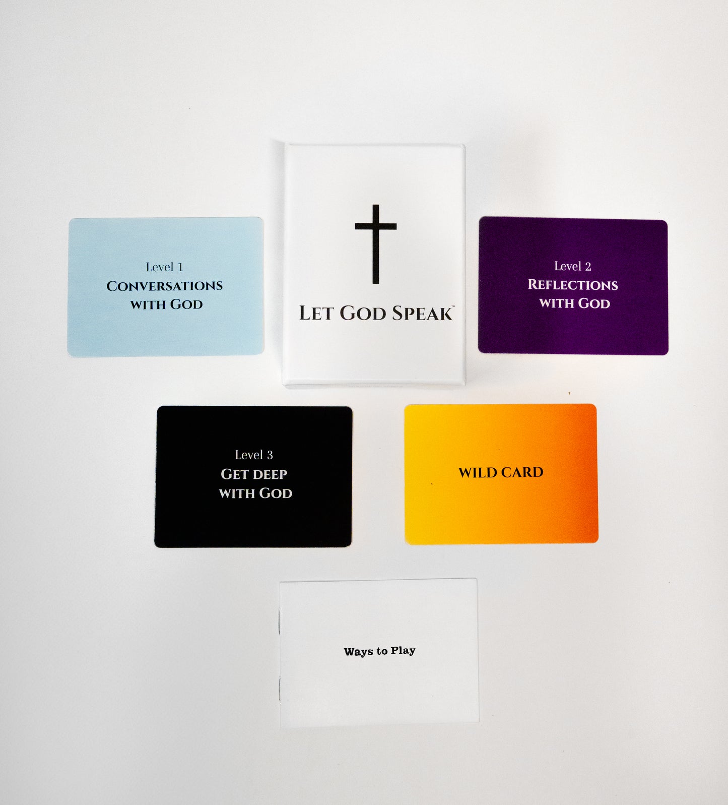Let God Speak Card Game